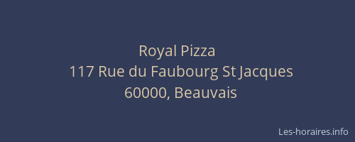 Royal Pizza