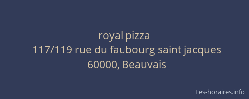 royal pizza