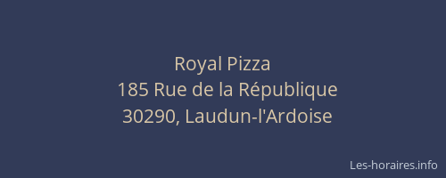 Royal Pizza