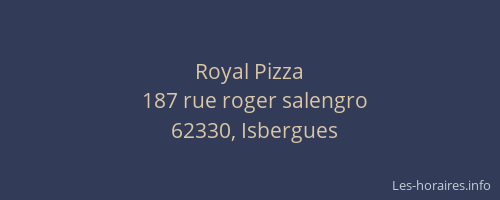 Royal Pizza