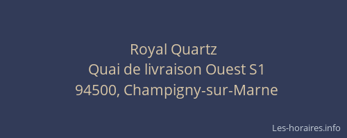 Royal Quartz