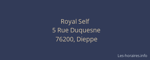 Royal Self