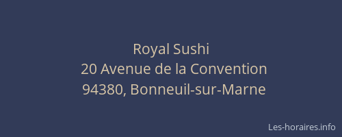 Royal Sushi