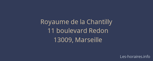 Royaume de la Chantilly