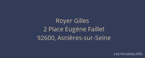 Royer Gilles