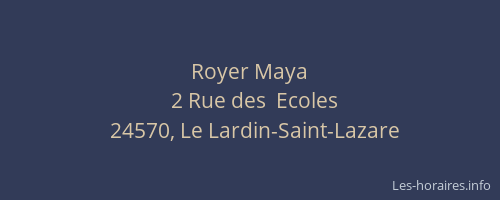 Royer Maya