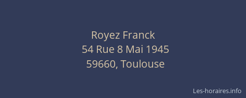 Royez Franck