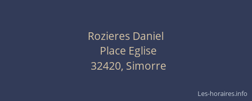 Rozieres Daniel