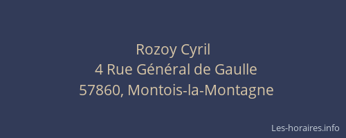 Rozoy Cyril