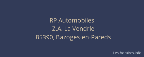 RP Automobiles