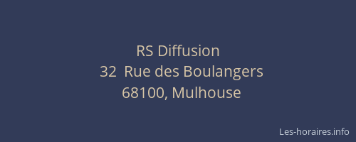 RS Diffusion