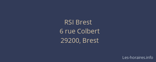 RSI Brest