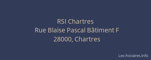 RSI Chartres