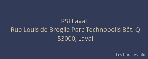 RSI Laval