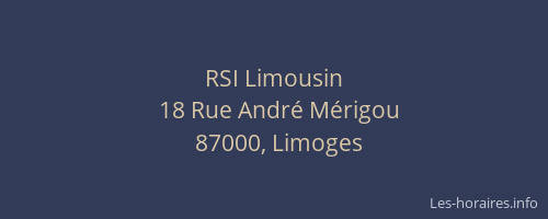 RSI Limousin