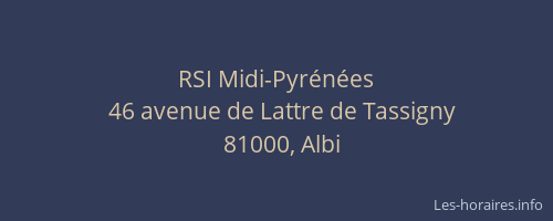 RSI Midi-Pyrénées