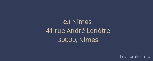 RSI Nîmes