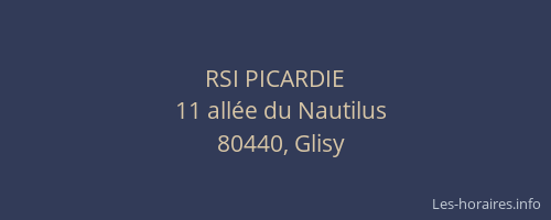 RSI PICARDIE