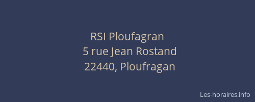 RSI Ploufagran