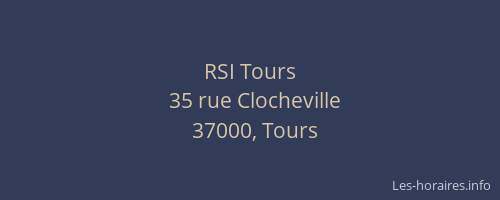 RSI Tours