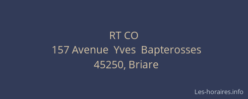 RT CO