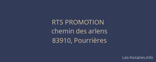 RTS PROMOTION