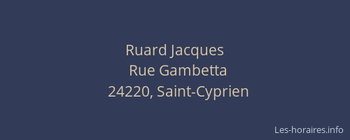 Ruard Jacques