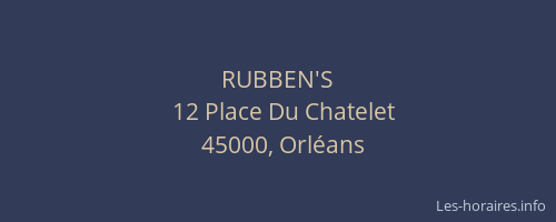 RUBBEN'S