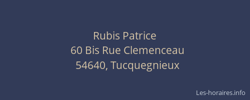 Rubis Patrice