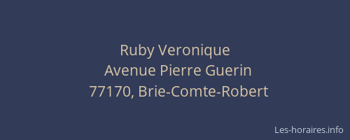 Ruby Veronique