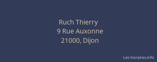 Ruch Thierry