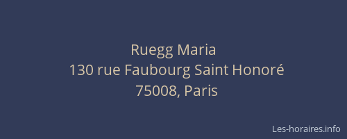 Ruegg Maria