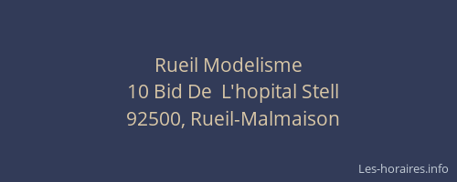 Rueil Modelisme