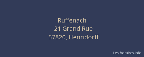 Ruffenach