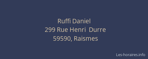 Ruffi Daniel