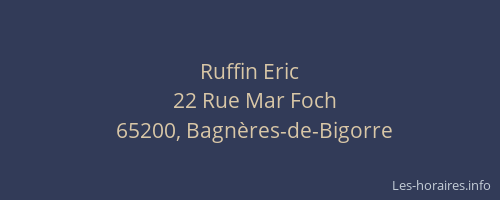Ruffin Eric