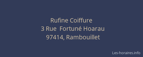 Rufine Coiffure