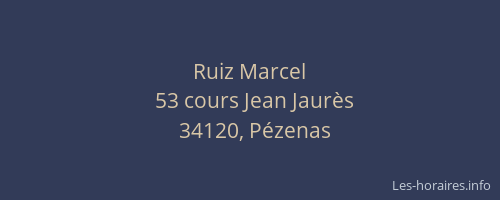Ruiz Marcel