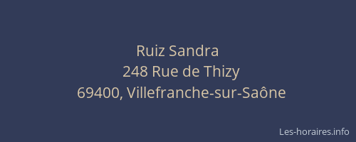 Ruiz Sandra