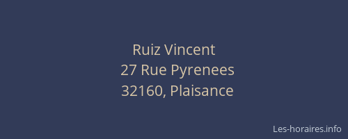 Ruiz Vincent