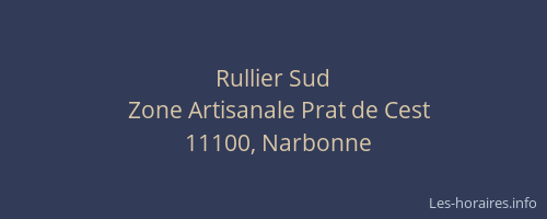 Rullier Sud