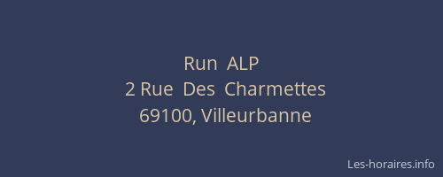 Run  ALP