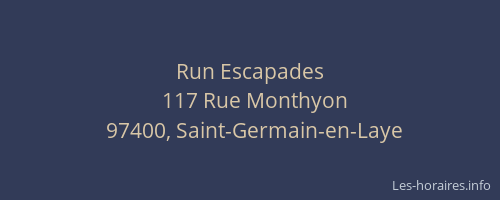 Run Escapades