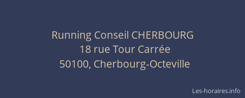 Running Conseil CHERBOURG