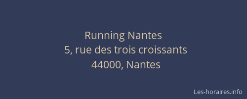Running Nantes