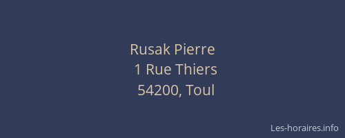 Rusak Pierre