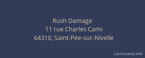 Rush Damage
