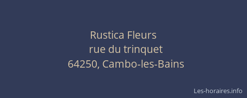 Rustica Fleurs