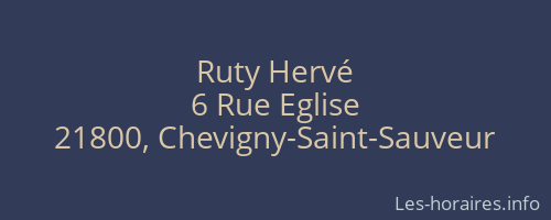 Ruty Hervé