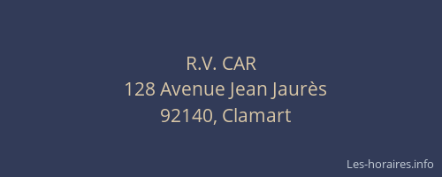 R.V. CAR